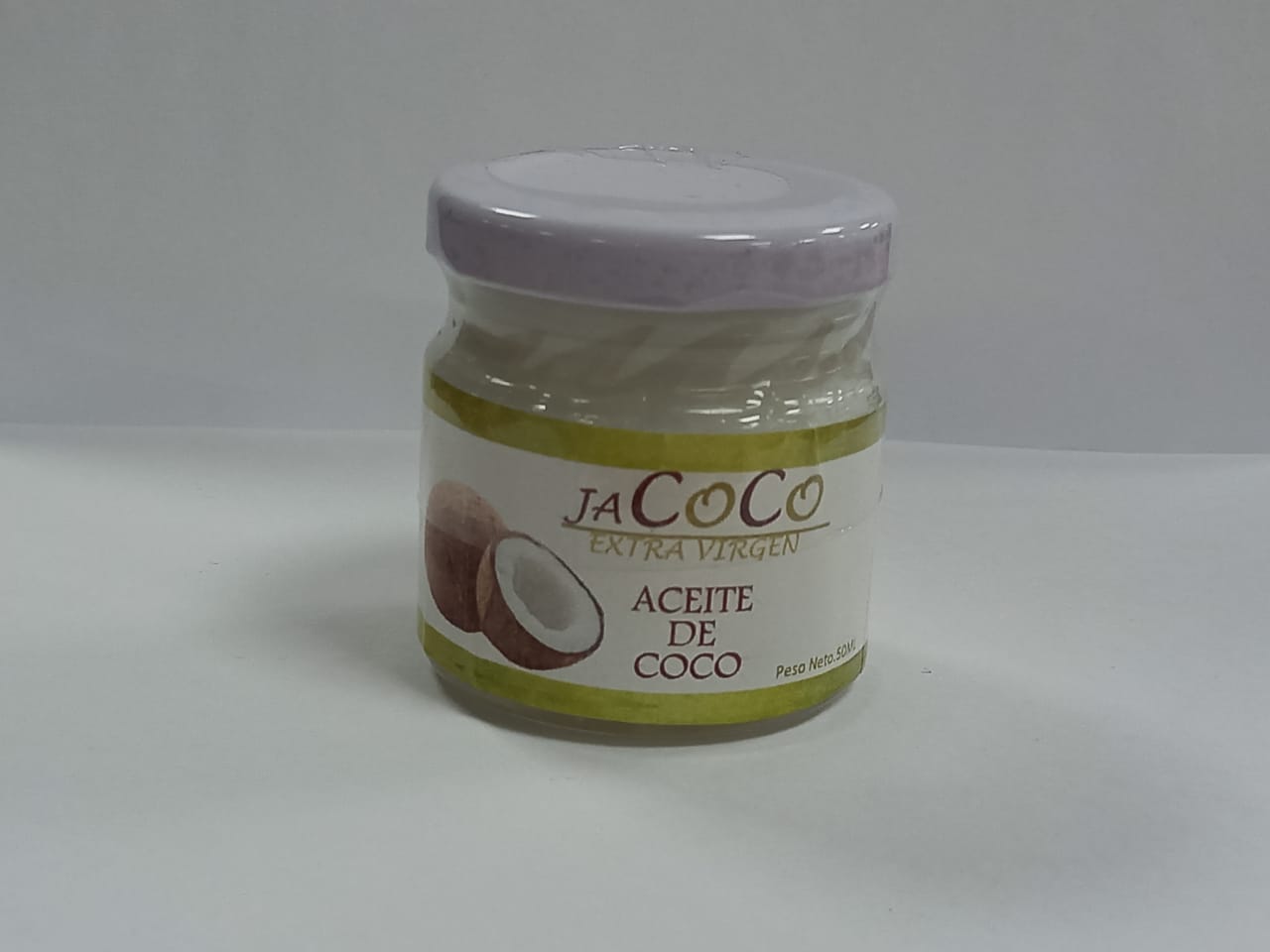 Aceite de coco cera