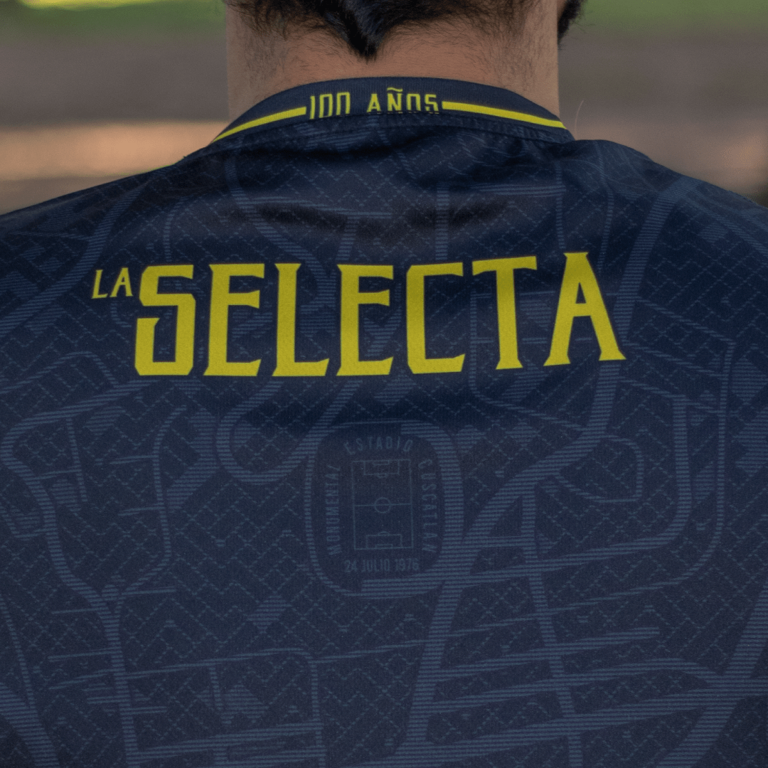 Camisa Selecta, 100 años, negra - Image 2